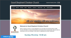 Desktop Screenshot of goodshepherdchristianchurch.org